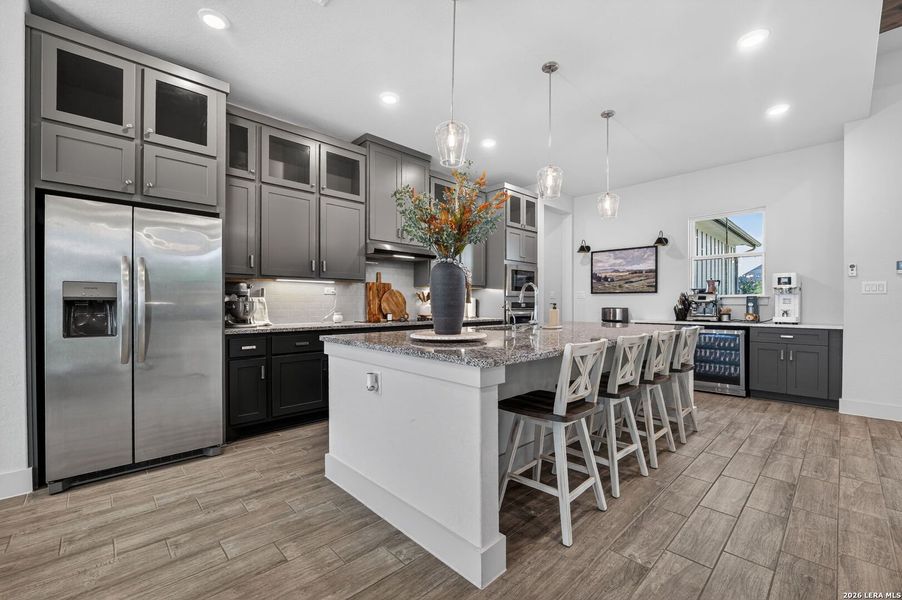 Furnished interior view inside a new home in Pradera Ridge, Floresville (Image 18).