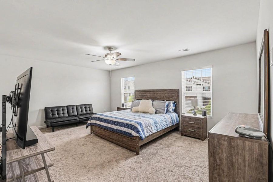 Furnished interior view inside a new home in , Fairburn (Image 10).