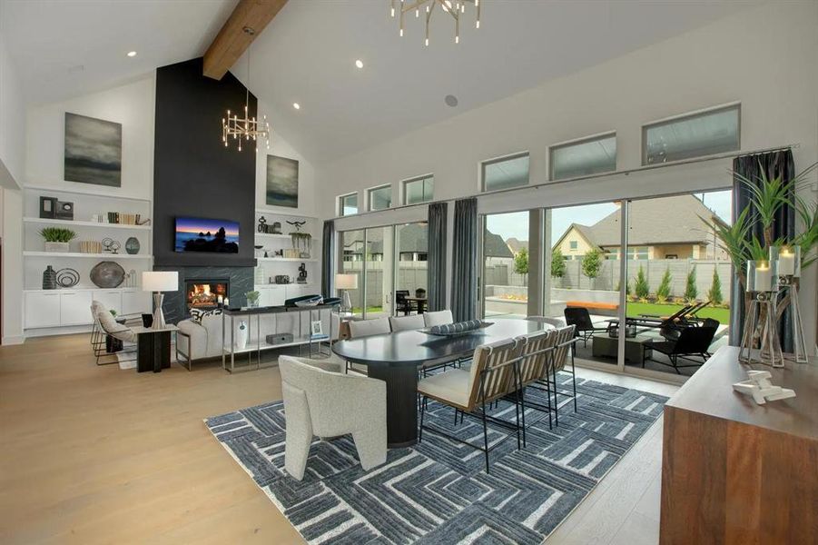 Furnished interior view inside a new home in Harvest - 80', Northlake (Image 7). Furnished interior view inside a new home in Harvest - 80', Northlake (Image 7).