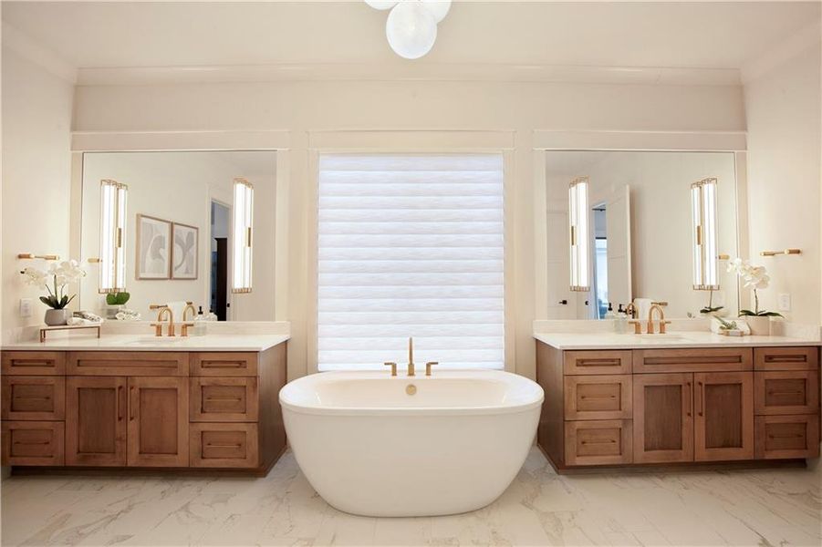 Furnished interior view inside a new home in , Alpharetta (Image 15). Furnished interior view inside a new home in , Alpharetta (Image 15).