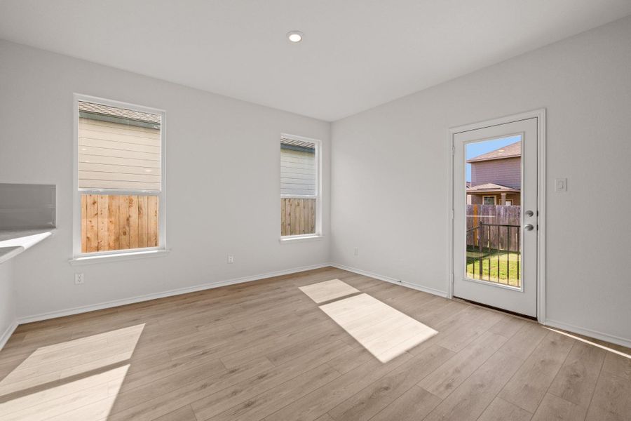 Spacious, unfurnished interior of a new home in Sonterra - Cool Water, Jarrell (Image 15).