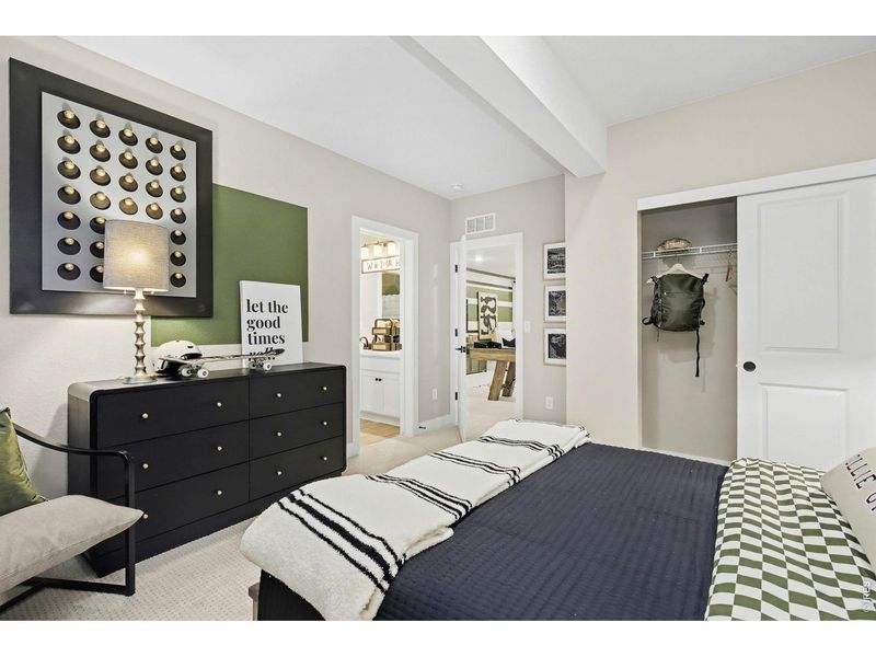 Furnished interior view inside a new home in Farmstead, Berthoud (Image 16).