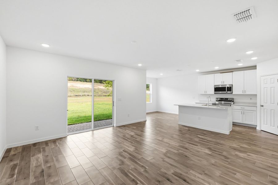 Spacious, unfurnished interior of a new home in Leela Reserve, Tavares (Image 9). Spacious, unfurnished interior of a new home in Leela Reserve, Tavares (Image 9).