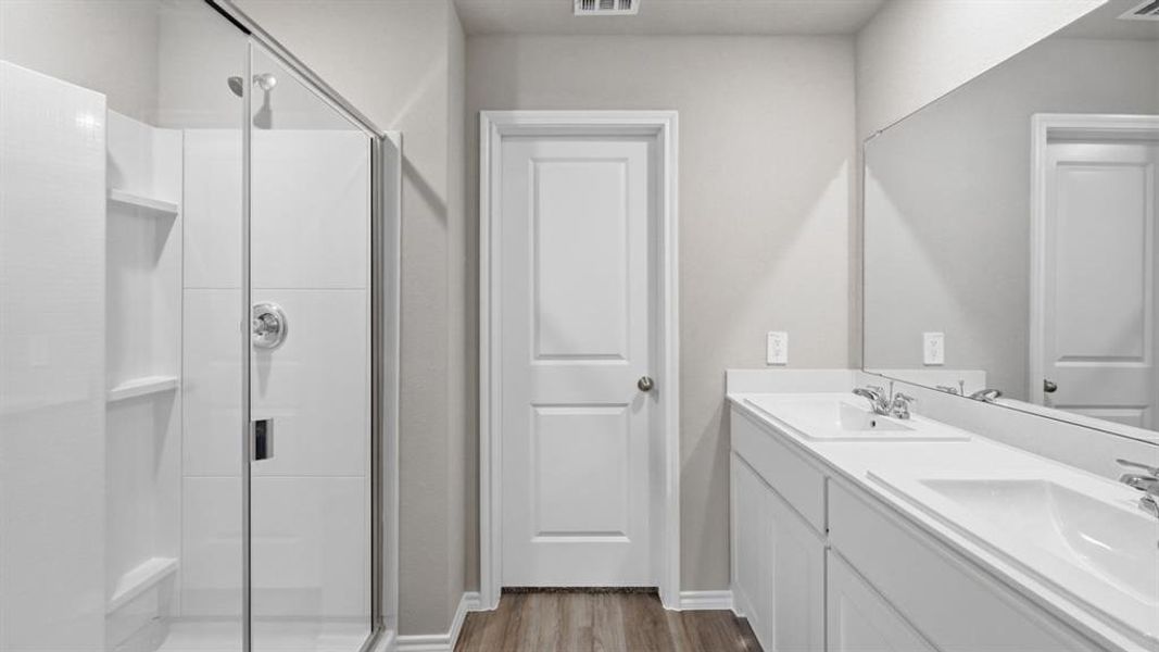 Furnished interior view inside a new home in Hickory Grove, Denton (Image 7). Furnished interior view inside a new home in Hickory Grove, Denton (Image 7).