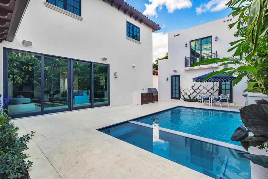 Exterior details and patio area of a home in , West Palm Beach (Image 31).