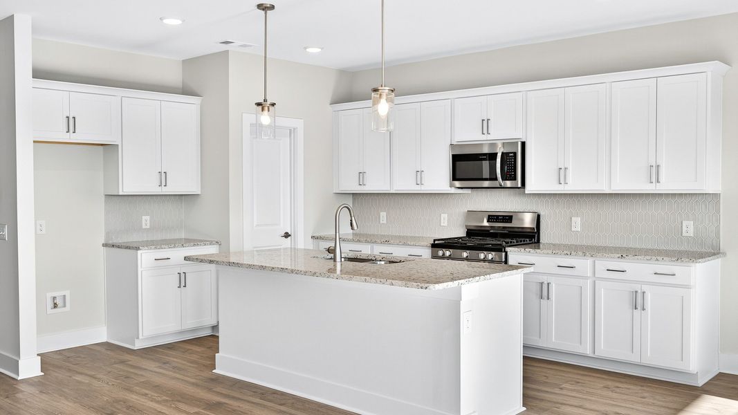 Furnished interior view inside a new home in McClure Farms, Columbia (Image 4).