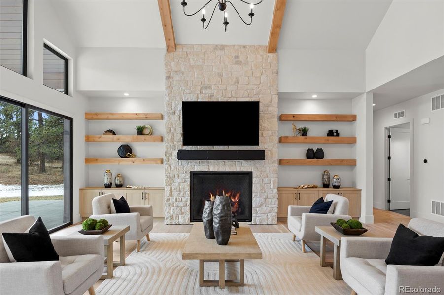 Furnished interior view inside a new home in , Franktown (Image 32).