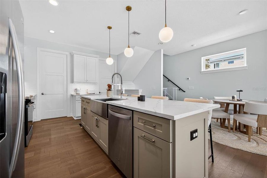 Furnished interior view inside a new home in , Tampa (Image 32).