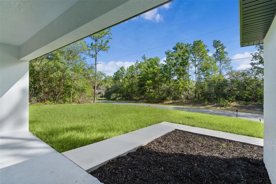 Exterior details and patio area of a home in , Citrus Springs (Image 23).