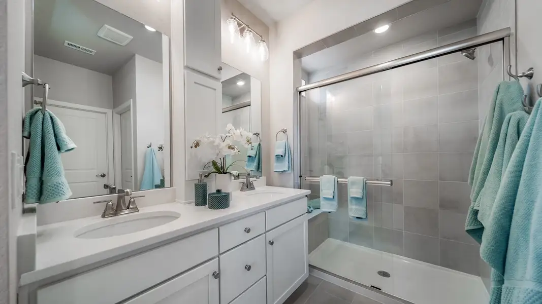 Furnished interior view inside a new home in The Reserve at Green Valley Ranch, Aurora (Image 16).
