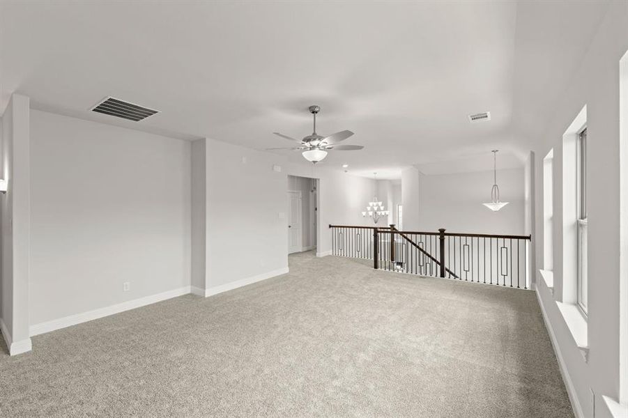 Spacious, unfurnished interior of a new home in Cambridge Crossing, Celina (Image 21).