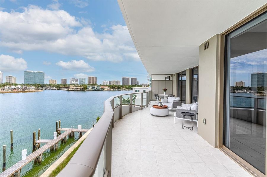Exterior details and patio area of a home in , Bay Harbor Islands (Image 24).