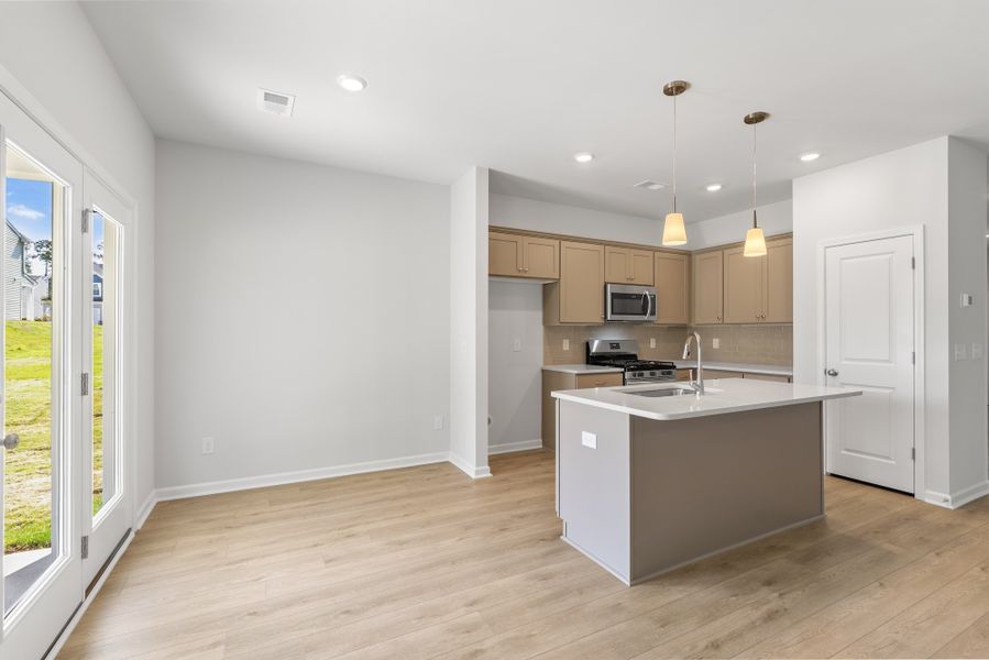 Furnished interior view inside a new home in Mayfair Village, Spartanburg (Image 6). Furnished interior view inside a new home in Mayfair Village, Spartanburg (Image 6).