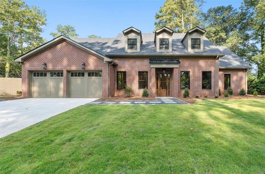Front exterior of a new home in , Carrollton, GA, highlighting curb appeal (Image 28).