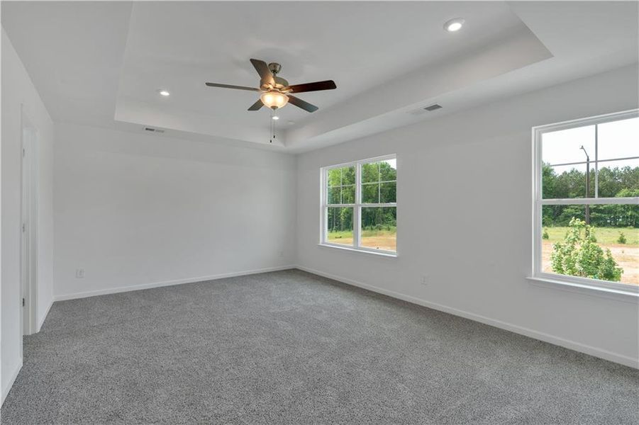 Spacious, unfurnished interior of a new home in The Overlook at Factory Shoals, Mableton (Image 28).