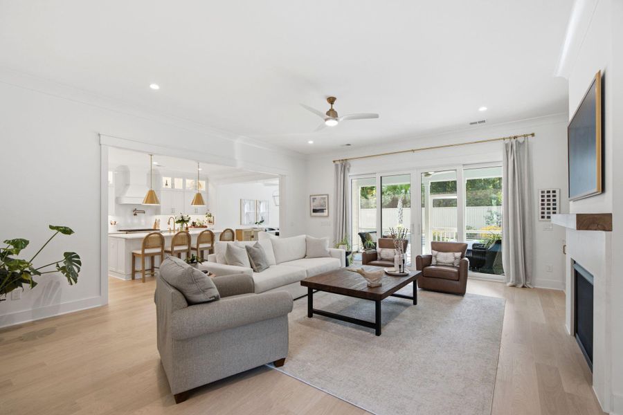 Furnished interior view inside a new home in , Mount Pleasant (Image 18).