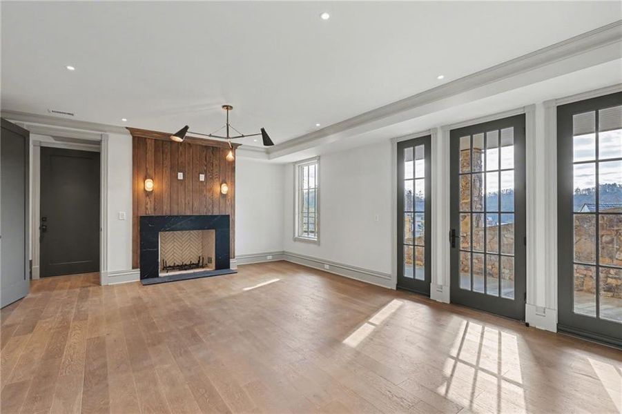 Spacious, unfurnished interior of a new home in , Clarkesville (Image 25).