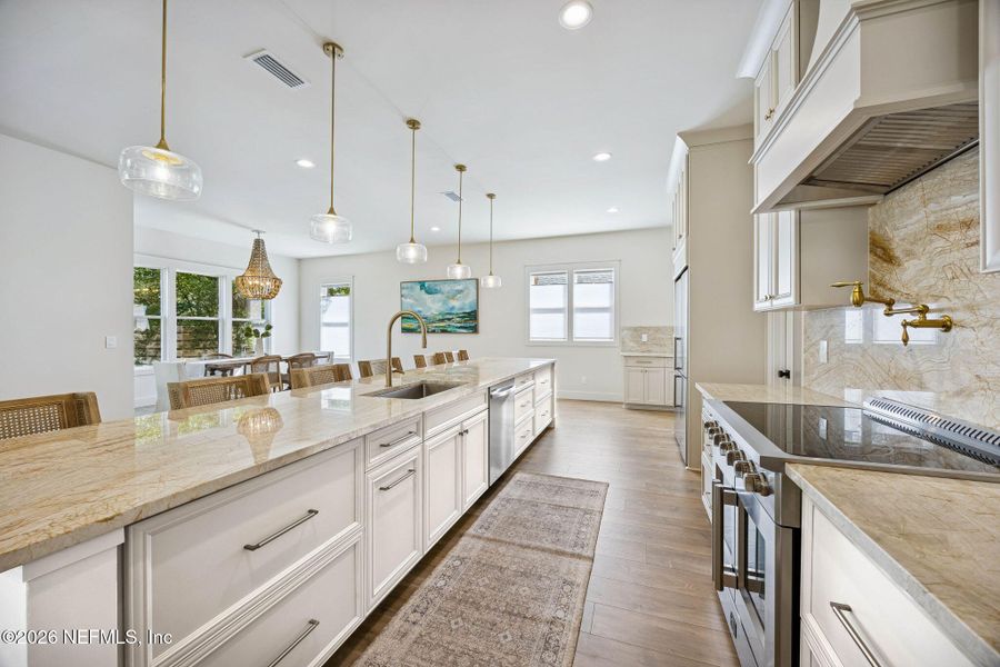 Furnished interior view inside a new home in , Fernandina Beach (Image 15).