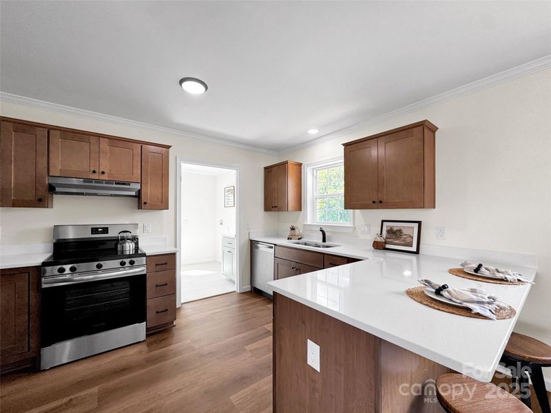 Furnished interior view inside a new home in , Canton (Image 3).