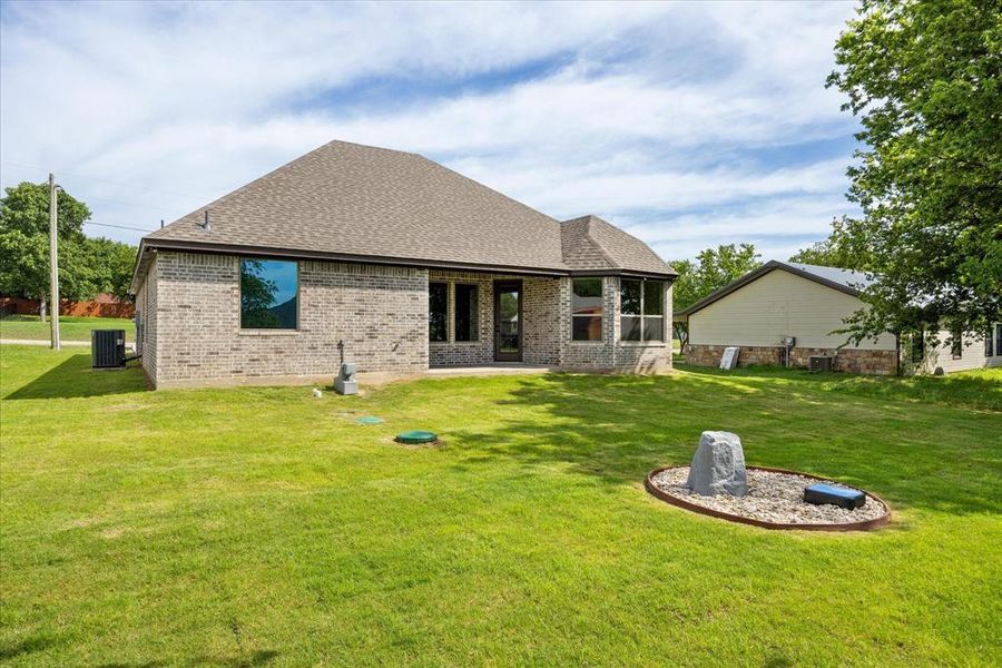 Exterior details and patio area of a home in , Granbury (Image 19). Exterior details and patio area of a home in , Granbury (Image 19).