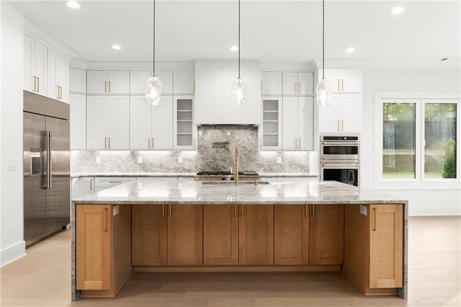 Furnished interior view inside a new home in , Hoschton (Image 17).