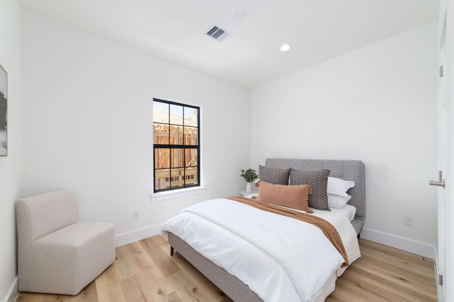 Furnished interior view inside a new home in , Houston (Image 23). Furnished interior view inside a new home in , Houston (Image 23).