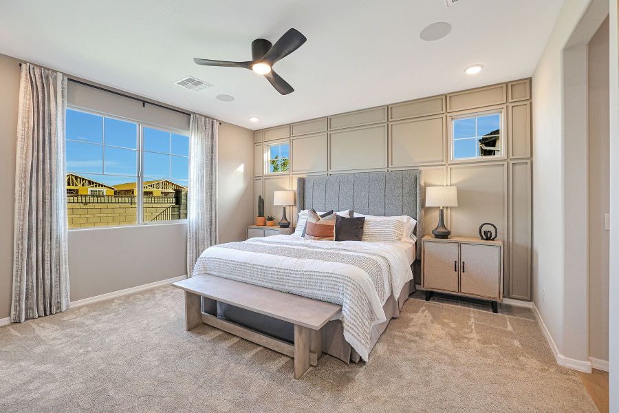Representative furnished interior of a home built from the Sepia by Mattamy Homes in Empire Pointe, Queen Creek (Image 20).