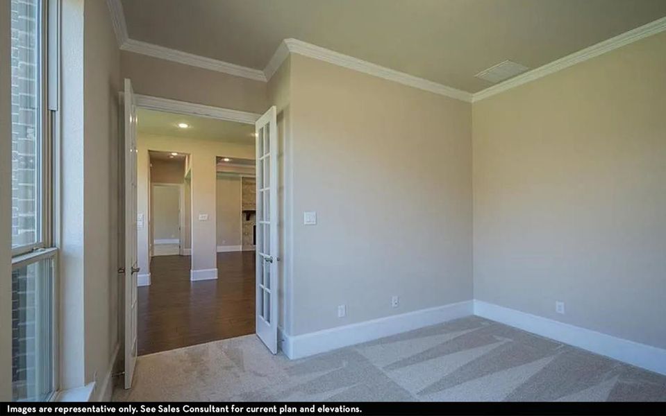 Representative unfurnished interior of a home built from the Cappiello by CastleRock Communities in Arcadia, Brentwood (Image 16).