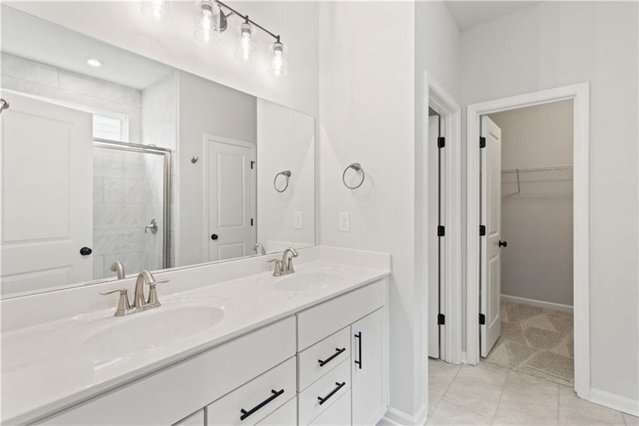 Furnished interior view inside a new home in Berkeley Mill, Cumming (Image 5). Furnished interior view inside a new home in Berkeley Mill, Cumming (Image 5).