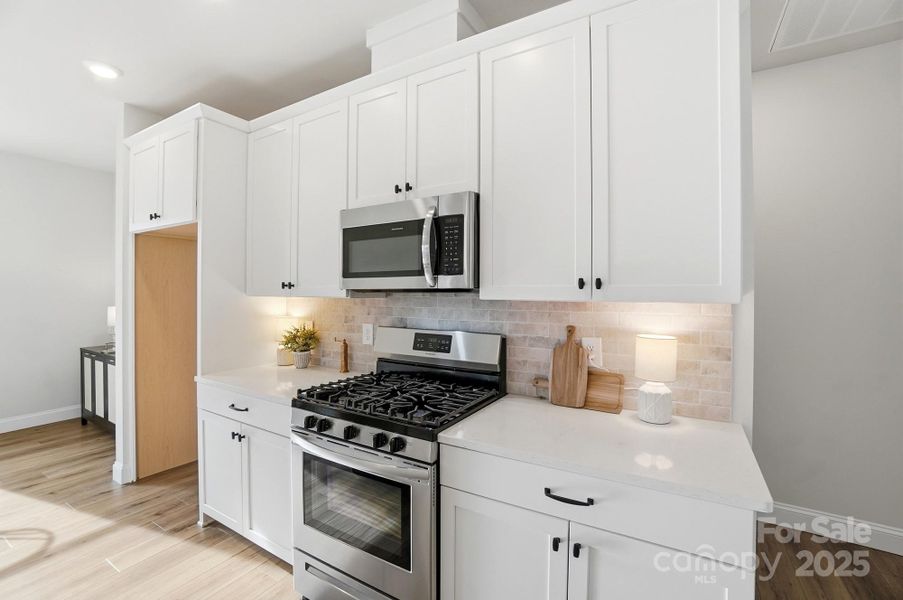 Furnished interior view inside a new home in , Cramerton (Image 39).