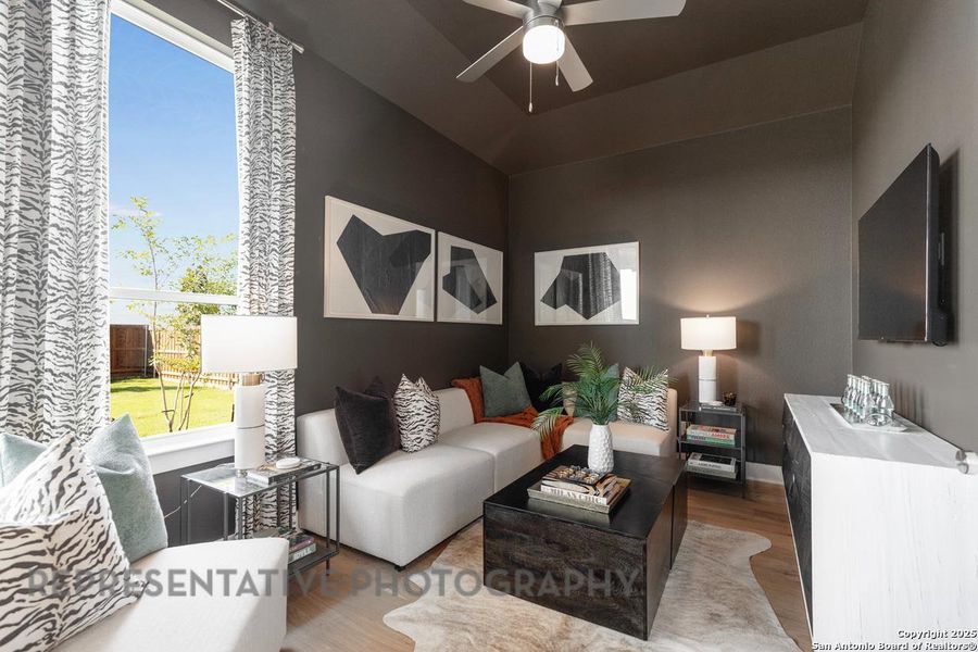 Furnished interior view inside a new home in Mont Blanc, Schertz (Image 8).