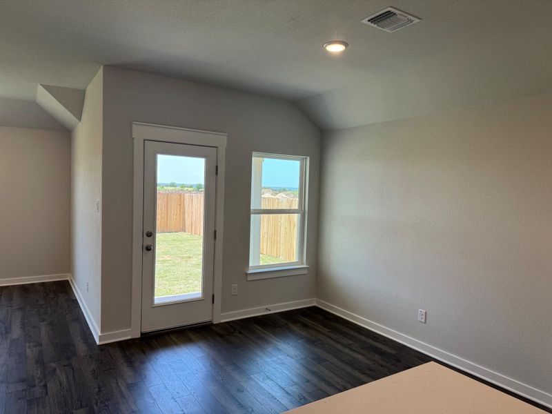 Spacious, unfurnished interior of a new home in Hunters Glen, Jarrell (Image 16). Spacious, unfurnished interior of a new home in Hunters Glen, Jarrell (Image 16).