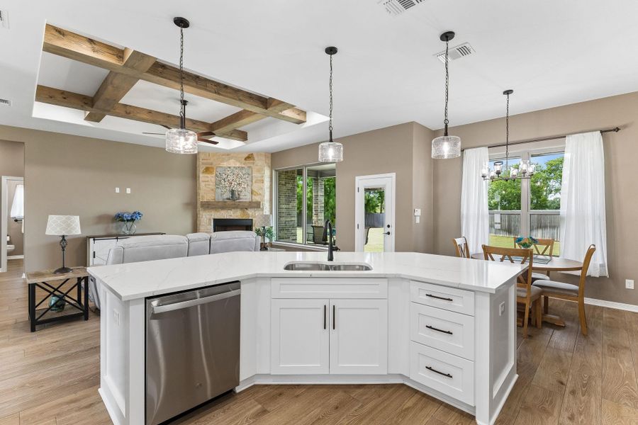 Open sight lines and a seamless flow create a home that feels connected, comfortable, and effortlessly livable.