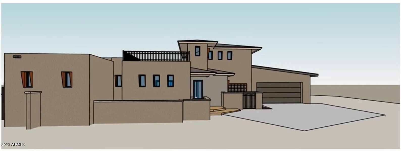 3D Rendering Front View 1