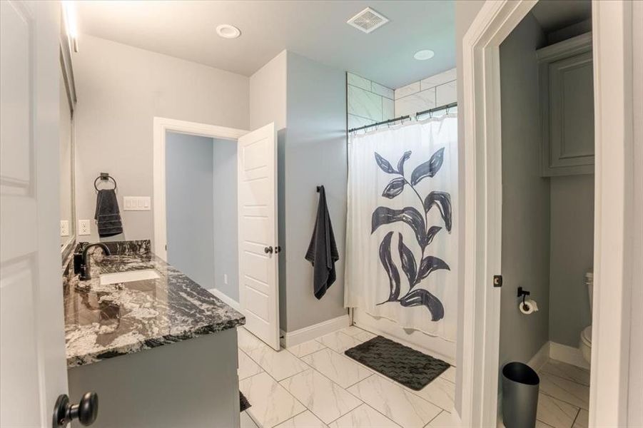 Furnished interior view inside a new home in , Godley (Image 11).