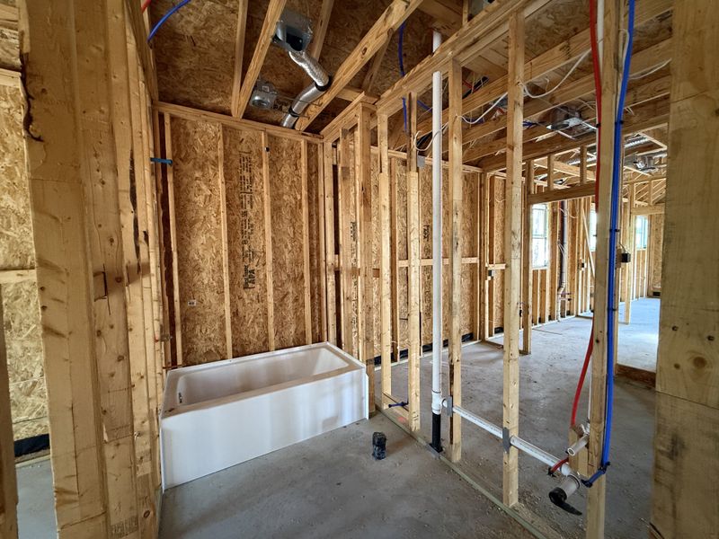 In-progress construction of a new home in Monarch Manor, Poolville, TX (Image 15).