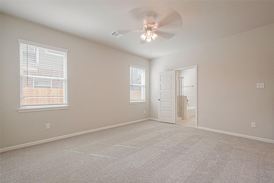 Spacious, unfurnished interior of a new home in Rates starting as low as, Iowa Colony (Image 21).