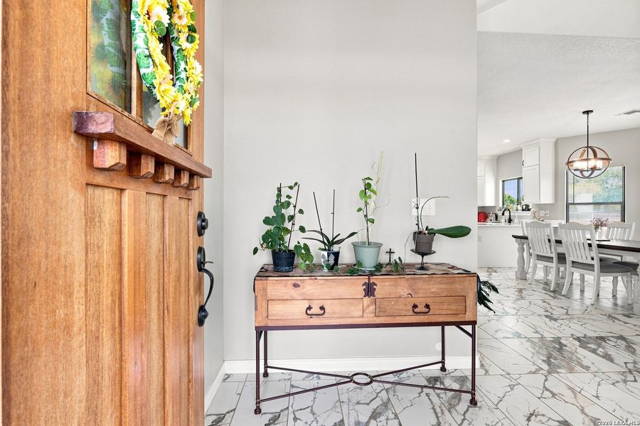Furnished interior view inside a new home in , Von Ormy (Image 13).
