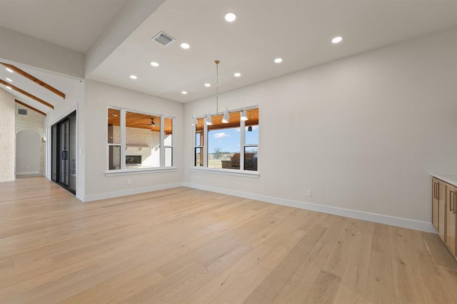 Spacious, unfurnished interior of a new home in , Godley (Image 33).