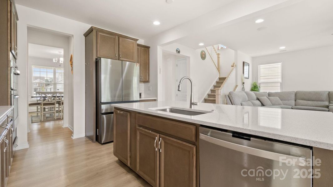 Furnished interior view inside a new home in , Fort Mill (Image 4).