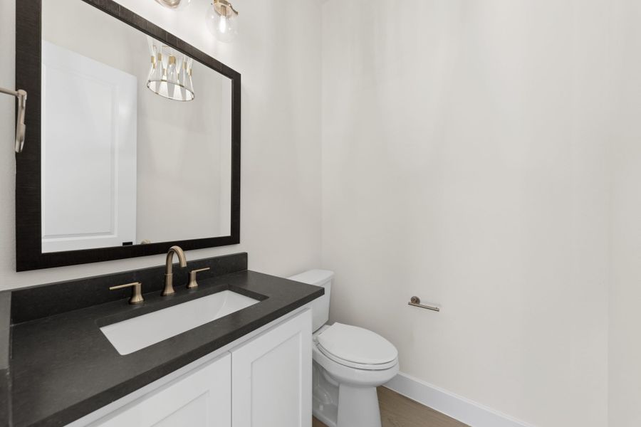 Representative furnished interior of a home built from the 5551 by Tradition Homes in Windsong Ranch, Prosper (Image 5).