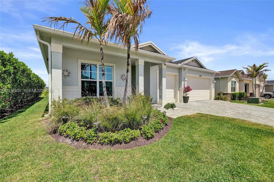 Exterior details and patio area of a home in , Port St. Lucie (Image 30). Exterior details and patio area of a home in , Port St. Lucie (Image 30).