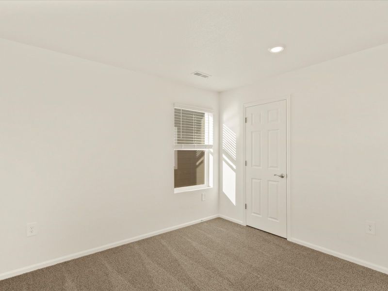 The Pagosa floorplan interior image taken at a Meritage Homes community in Northern Colorado.