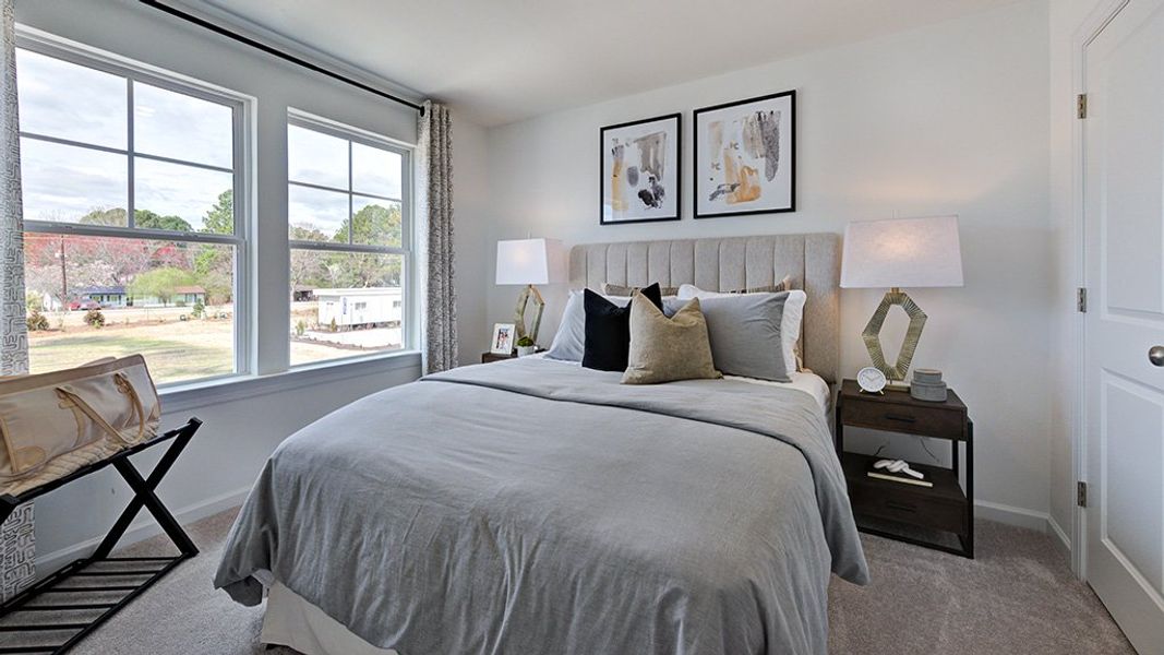 Furnished interior view inside a new home in Magnolia Townes, Wendell (Image 15).