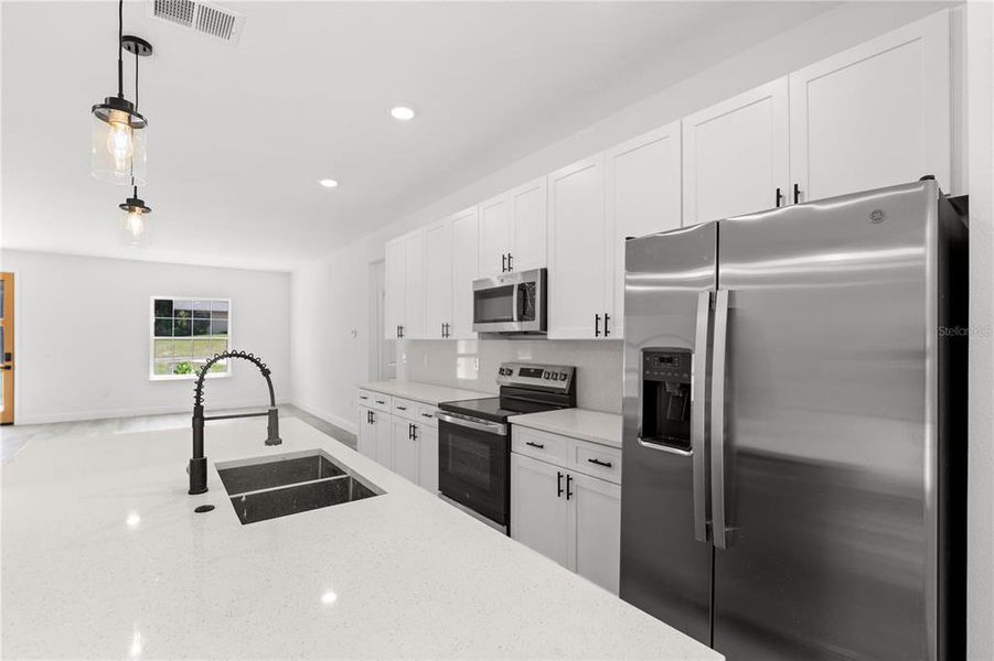 Furnished interior view inside a new home in , Citrus Springs (Image 6).