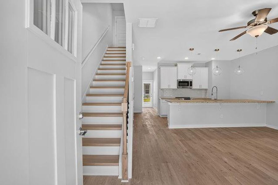 Spacious, unfurnished interior of a new home in The Cottages at East Lanier, Fayetteville (Image 16).