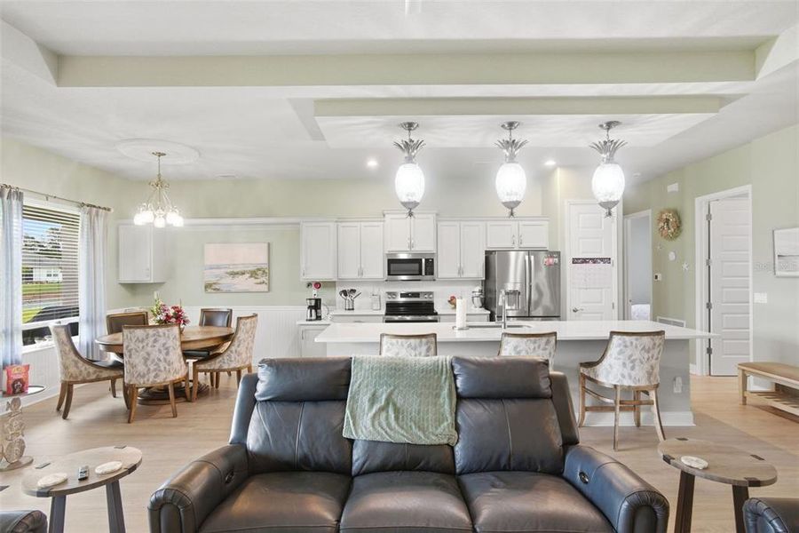 Furnished interior view inside a new home in , Deland (Image 6).