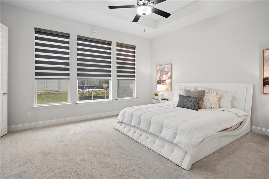 Furnished interior view inside a new home in , Northlake (Image 32).