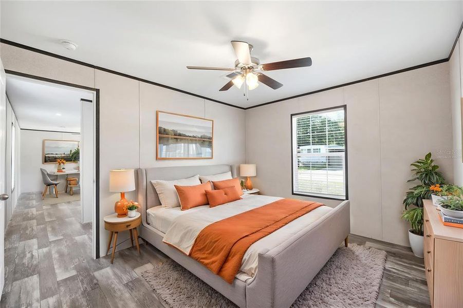 Furnished interior view inside a new home in , Brooksville (Image 5).