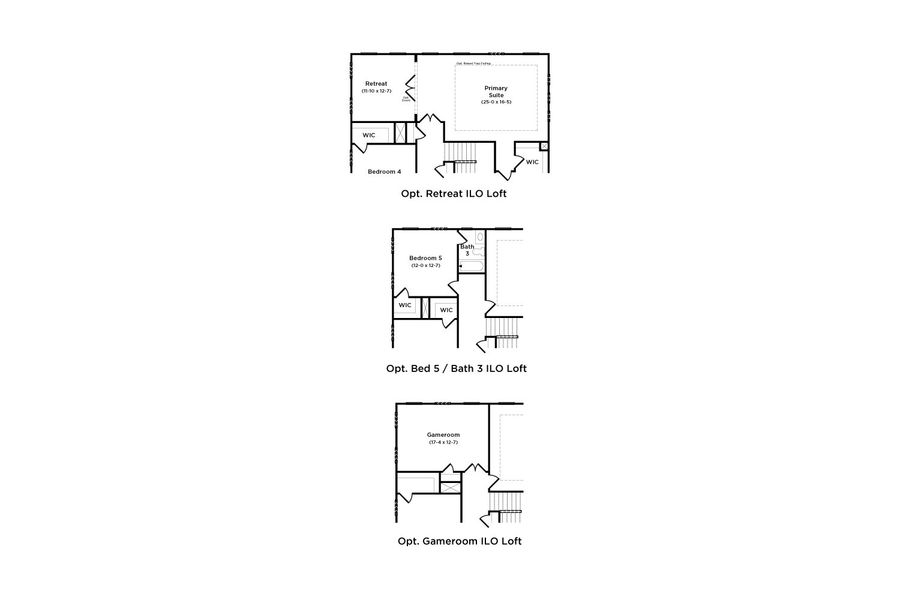 2D floor plan layout of this home in Bowers Farm, McDonough, GA (Image 5).